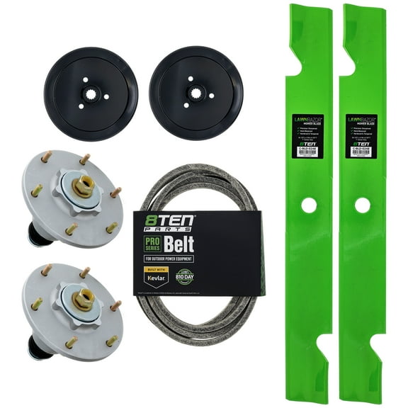 8TEN Blade Spindle Belt Kit for Exmark Radius E S Series 48-inch 103-6404-S MK1013773
