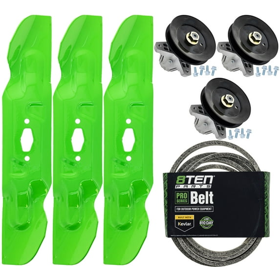8TEN Blade Spindle Belt Kit for Troy Bilt Super Bronco 50K XP 742P05620 MK1013918