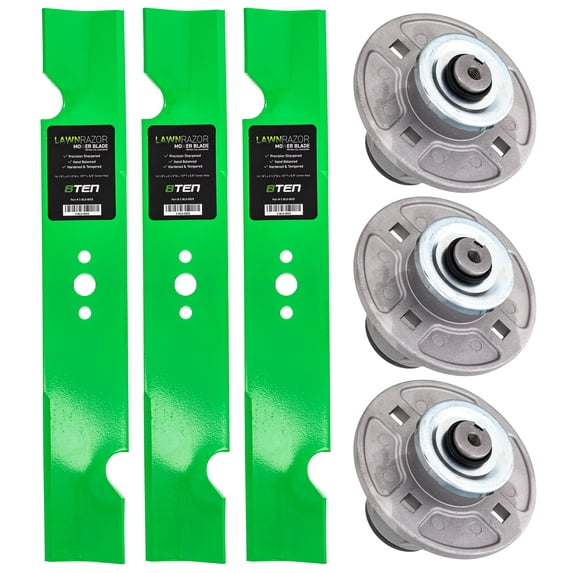 8TEN Blade Spindle Kit for Ariens Gravely 48 inch Zoom 2348 ZT2348 MK1005300