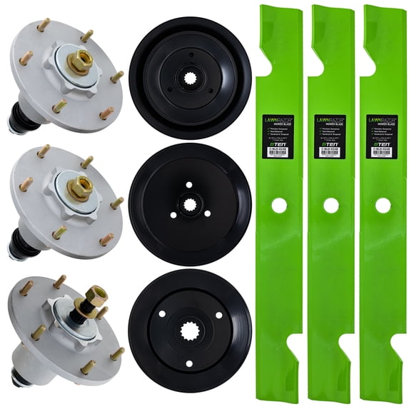 8TEN Blade Spindle Kit for Exmark Lazer Z S-Series 72-inch 103-6404-S 116-3344 MK1013680