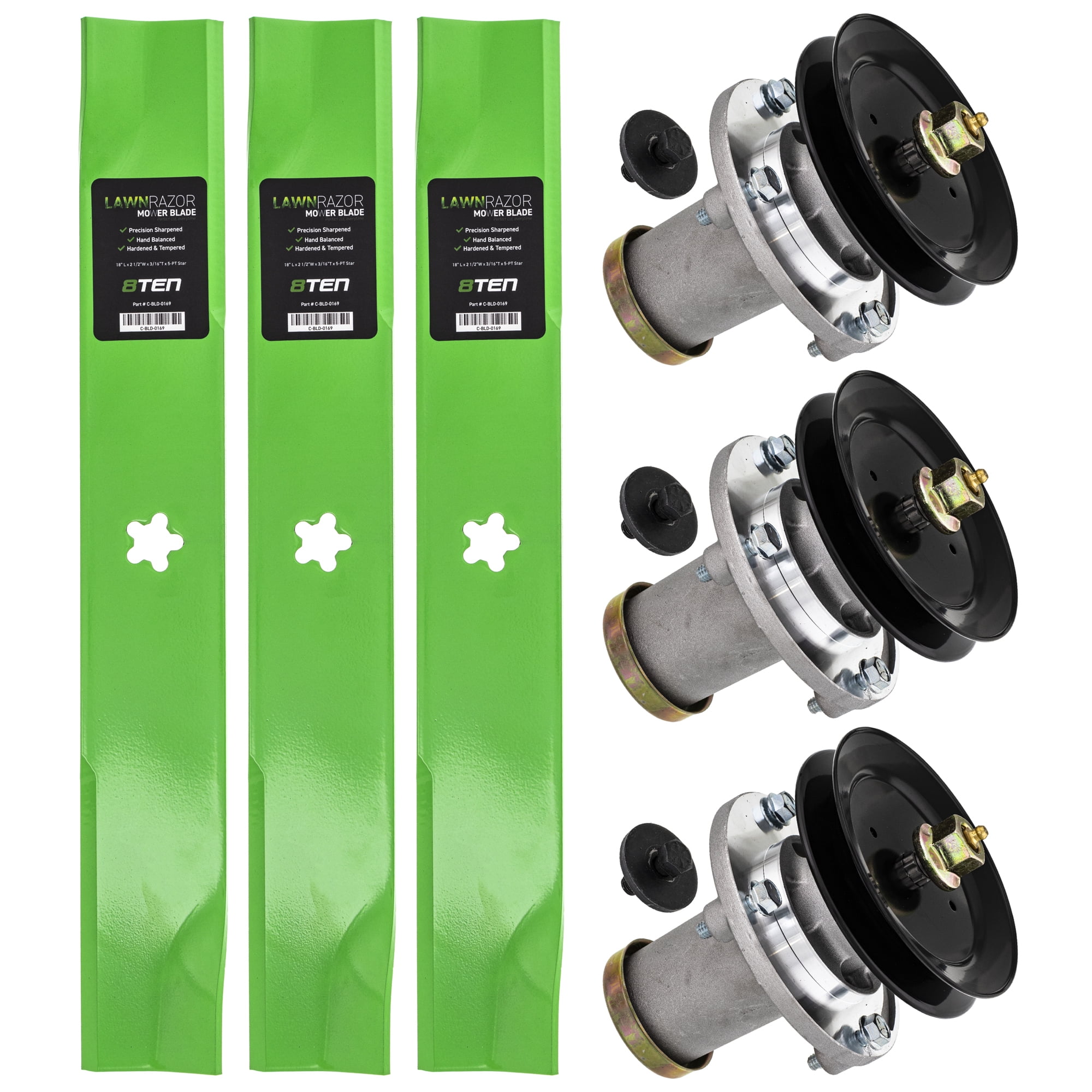 Husqvarna Lgt2654 Spindle Assembly Lawn Mower Deck Blade Spindle