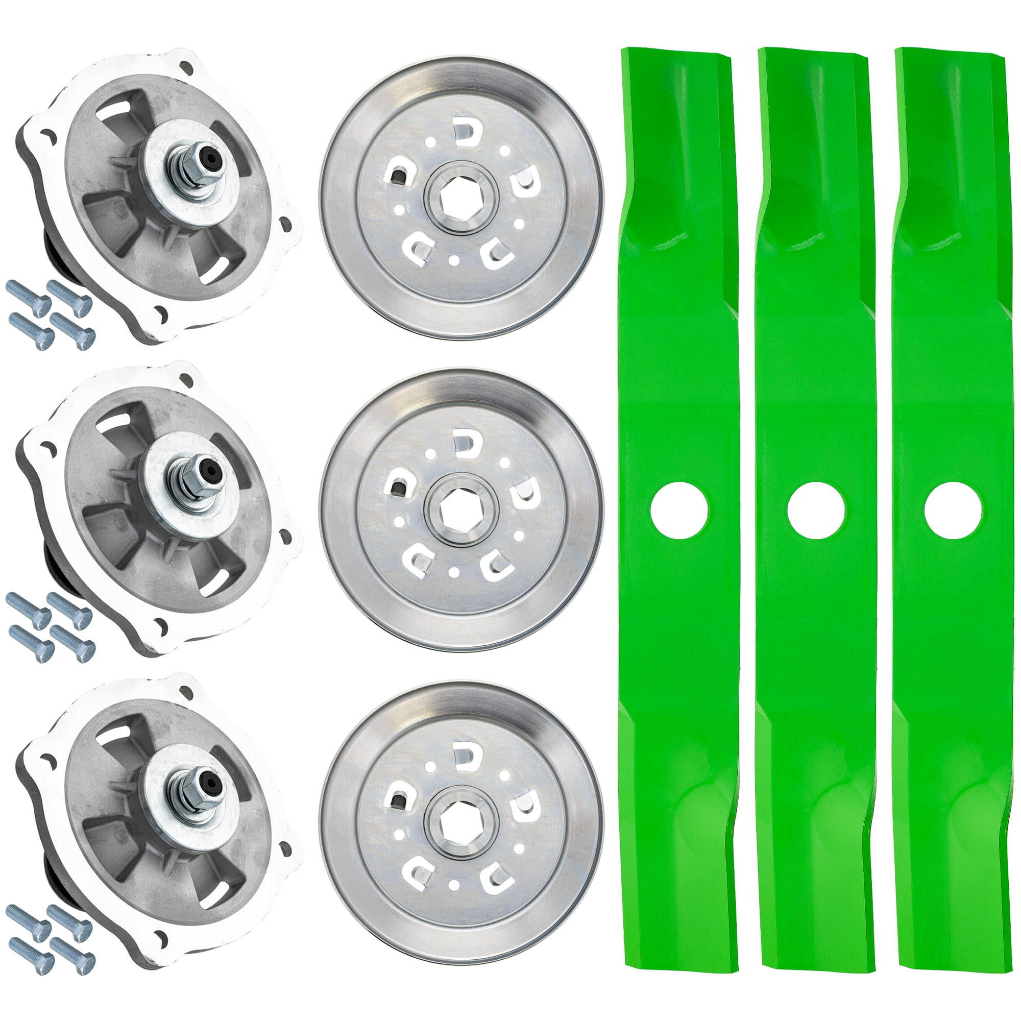 8TEN Blade Spindle Kit for Kubota Z724XKW-3 RCK54P-781Z 54-inch