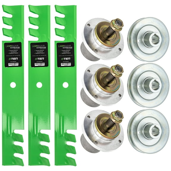 8TEN Blade Spindle Kit for Scag Liberty Z SZL52 52-inch 482878 461950 483323 MK1013670