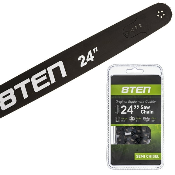 8TEN Chainsaw Bar and Chain 24 inch .050 .375 84DL for Stihl MS 290 MK1002904