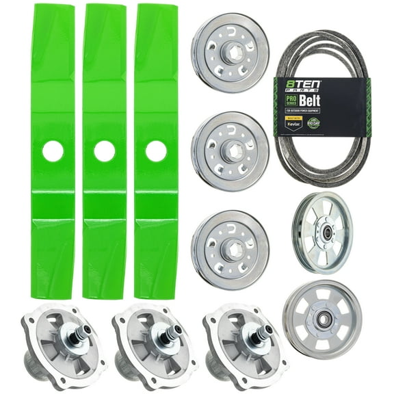 8TEN Deck Rebuild Blade Spindle Belt Idler for Kubota RCK48P-751Z Z724 48-inch MK1014036