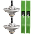 thumbnail image 1 of 8TEN Deck Spindle Blade Kit Set Combo for Toro Z420 80-4341 MK1001894, 1 of 8