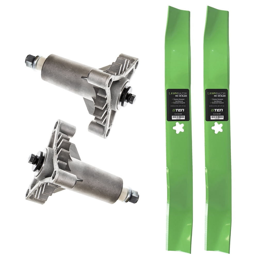 8TEN Deck Spindle Blade Kit for Husqvarna LTH130 YTH1842 532134149 MK1001745