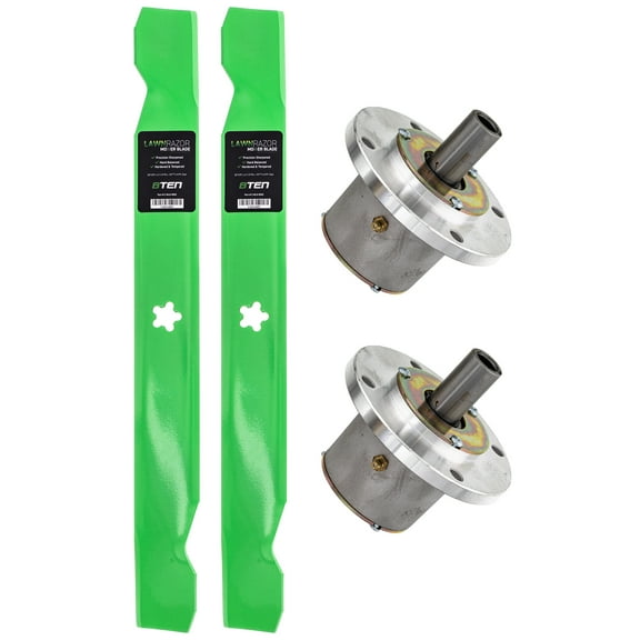 8TEN Deck Spindle Blade Kit for Snapper W32122R W32142BV 7017036 MK1014643