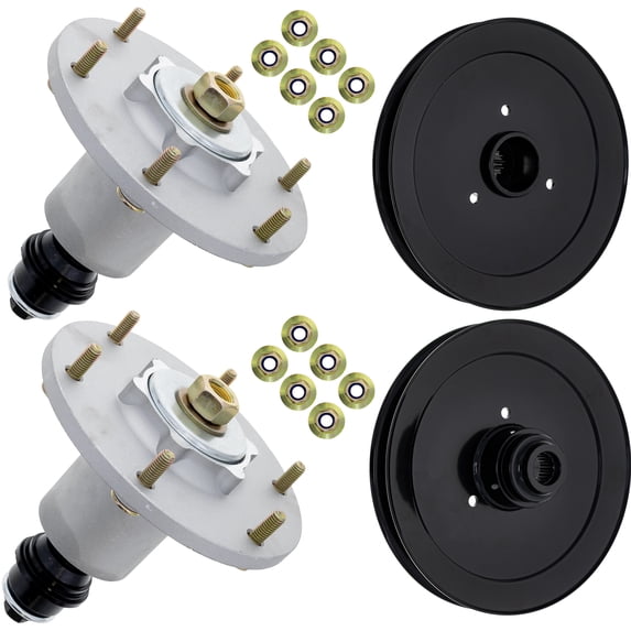 8TEN Idler Pulley 116-0676 Replacement 8TEN Deck Spindle Kit For