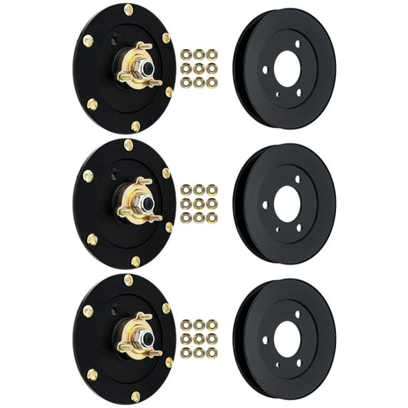 8TEN Deck Spindle for Toro Z Master 3000 5000 48-inch 127-0560 115-7440 3 Pack 810-KSP4354N