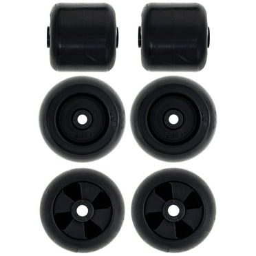 Caltric 2-Pack Deck Wheel Kit For John Deere 737, 757, 777, 797 ZTrak 60" Mowers