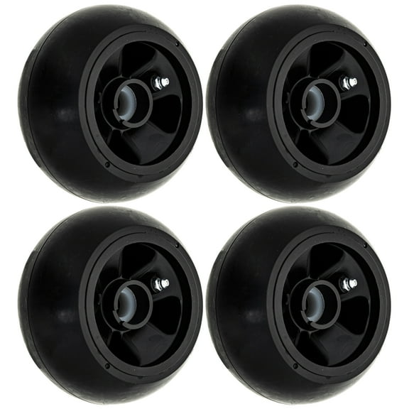 8TEN Deck Wheel for John Deere GX345 X350 X570 X380 AM125172 4 Pack 810-CDW2219R