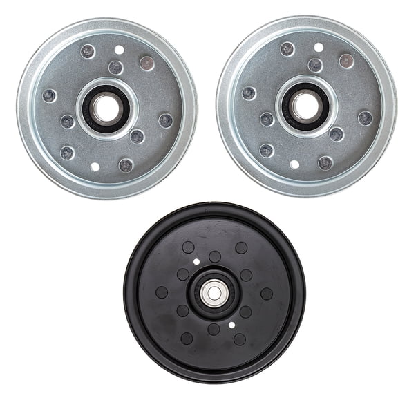 8TEN Flat Idler Pulley Set Kit for Cub Cadet MTD Troy Bilt Mustang XP MK1002045