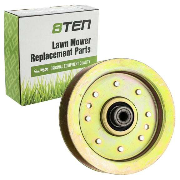 8TEN Heavy Duty Flat Idler Pulley for Cub Cadet MTD Z-force 02004447 810-CID2237L