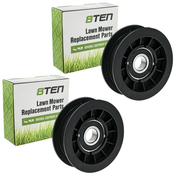 8TEN Idler Pulley for Murray John Deere Snapper L120 GX20287 2 Pack 810-CID2258L