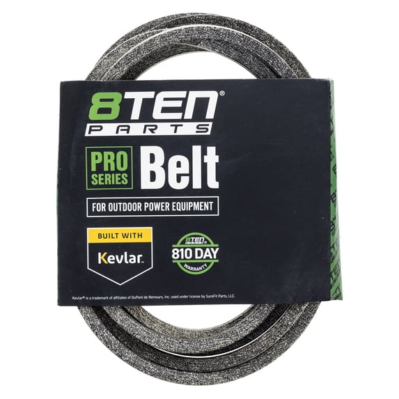 8TEN Belt with KEVLAR for John Deere LT160 LT180 X300R M124895 M162443 115 x 1/2 810-CBL2888T