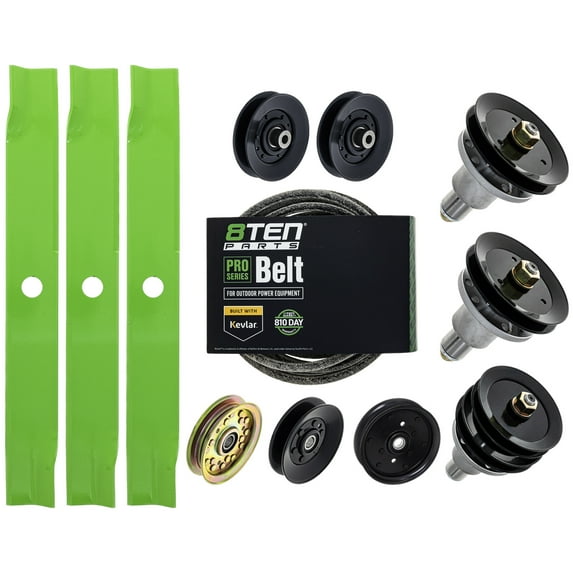 8TEN Mower Deck Rebuild Kit for Exmark 103-9076 1-603805 1-633173 60-inch MK1009589