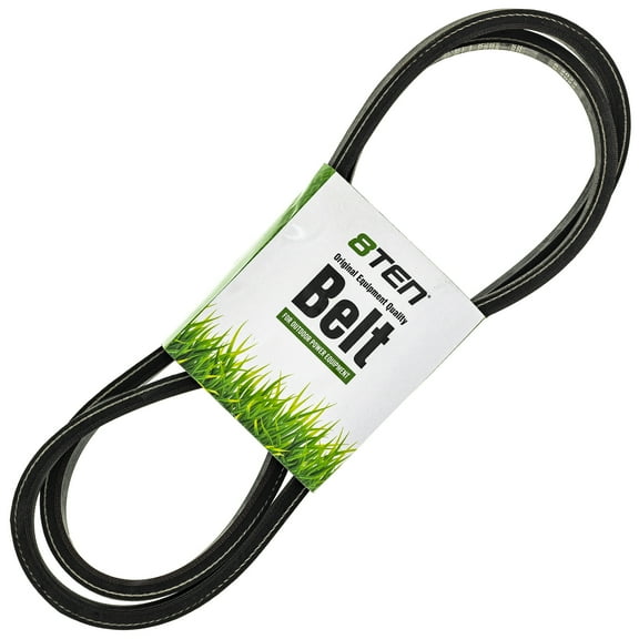 8TEN Raw Edge Drive Belt for Exmark 1-323345 Metro Five Speed 32-inch 810-CBL2724T