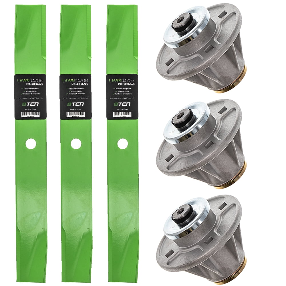 8TEN Spindle High Lift Blade Kit for Ariens Gravely Zoom 2350 51510000