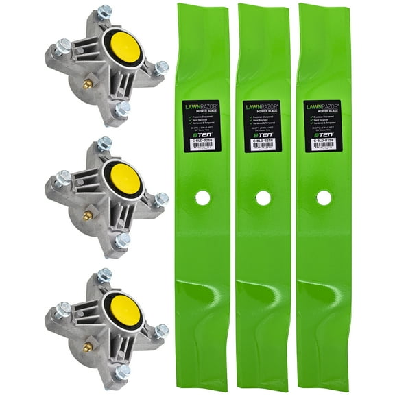 8TEN Spindle High Lift Blade Kit for Cub Cadet 60 inch 5252E MK1014667