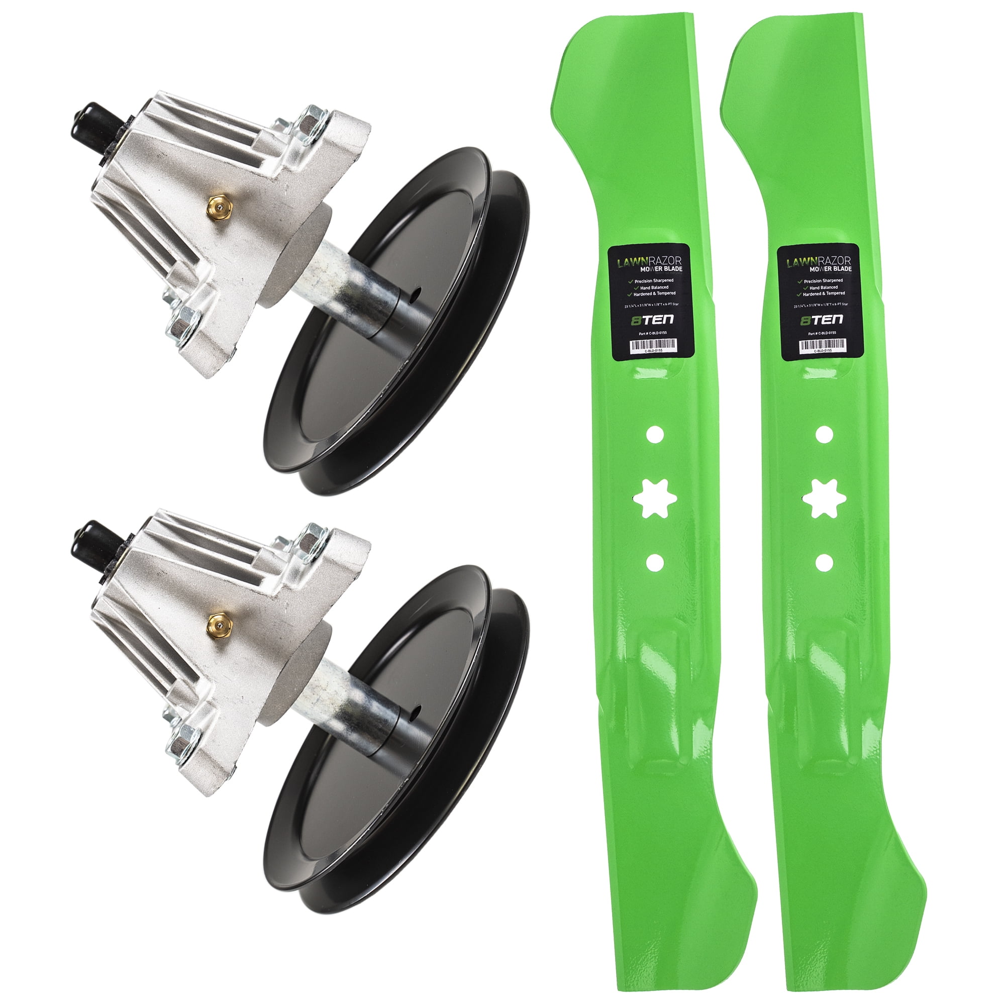 Lawn Mower Lift Lawn Mower Blade Spindle High Lift Blade Kit For