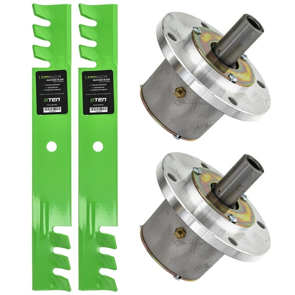 8TEN Spindle Toothed Blade Kit for Exmark Snapper Viking 32-12.5K-5 MK1002073