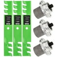 thumbnail image 1 of 8TEN Spindle Toothed Blade Kit for Hustler FasTrak SD 783506 MK1014623, 1 of 8