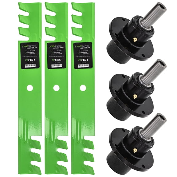 8TEN Spindle Toothed Blade Kit for Scag Tiger Cub Turf Tiger MK1002085