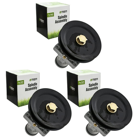 8TEN Spindle for Cub Cadet MTD Craftsman Troy Bilt 918-06076A 3 Pack 810-CSP2352N