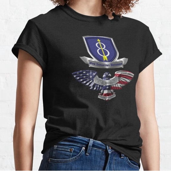 8Th Infantry Division Pathfinder Classic T-shirt