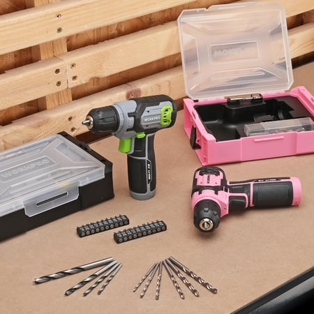 8V Cordless Drill Driver with Keyless Chuck, 2.0Ah Battery, for Home Repair