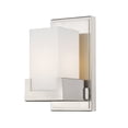 thumbnail image 1 of 8W 1 Led Bath Vanity In Fusion Style 4.5 Inches Wide By 8.75 Inches High-Brushed Nickel Finish Z-Lite 1920-1S-Bn-Led, 1 of 2