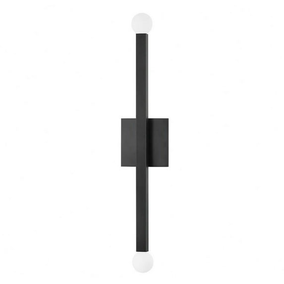 -8W 2 Led Wall Sconce in Modern Style-4.5 inches Wide By 23.75 inches High-Old Bronze Finish Bailey Street Home 735-Bel-4366032