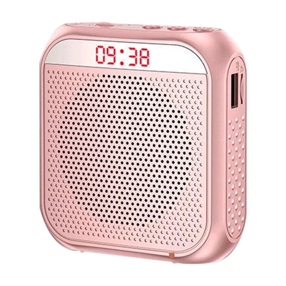 8W 2200mAh Voice Amplifier Multifunctional Portable Personal Voice Speaker With Microphone Display For Teachers Speech ,High Sound