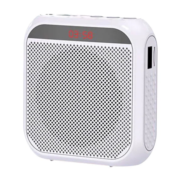 8W 2200mAh Voice Amplifier Multifunctional Portable Personal Voice Speaker With Microphone Display For Teachers Speech ,High Sound