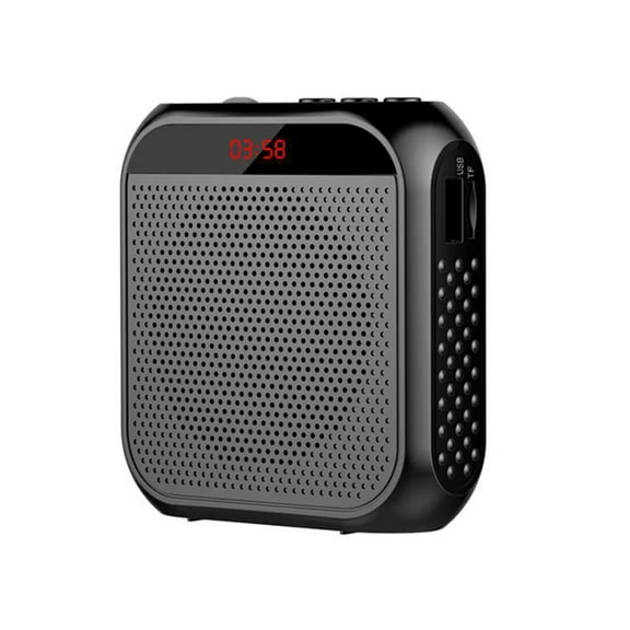 8W 2200mAh Voice Amplifier Multifunctional Portable Personal Voice Speaker With Microphone Display For Teachers Speech ,Powerful&Original Sound