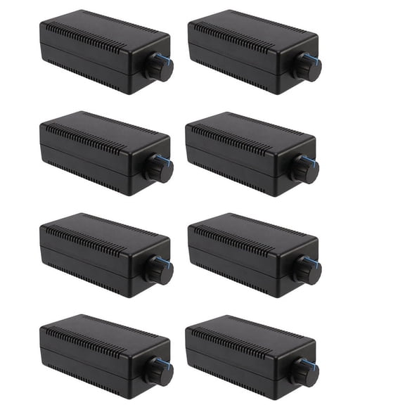 8X 12V 24V 48V 2000W MAX 10-50V 40A DC Motor Speed Control PWM HHO RC Controller,8* 40A DC Motor Speed Control,Black