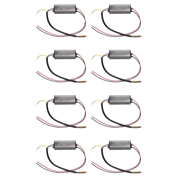 8X 30W LED Driver Constant Current Driver Power Supply Transformer Waterproof