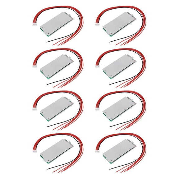 8X 4S 12V 100A Protection Circuit Board Lifepo4 3.2V with Balanced Ups Inverter Energy Storage Packs Charger Battery