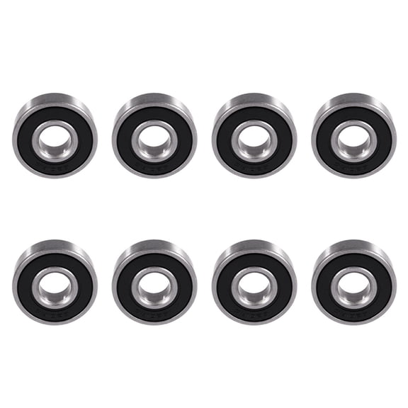 8X 6201RS Shielded Deep Groove Ball Bearing 32mm x 12mm x 10mm