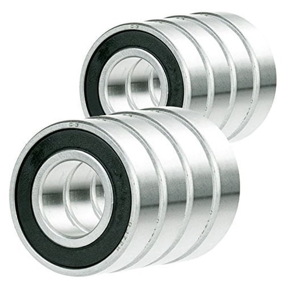 8X 62207-2RS Ball Bearing 35mm x 72mm x 23mm Rubber Seal Premium RS 2RS New