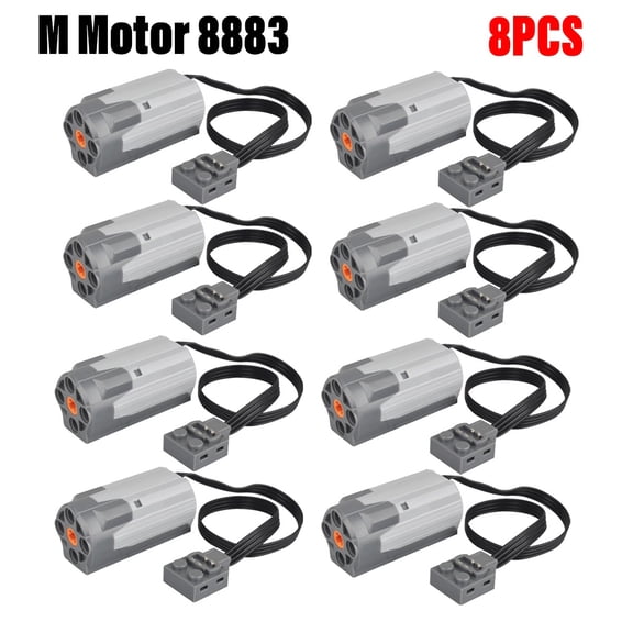 8X 8883 Power Functions M Motor For Lego Electric Assembled Building Block Toys
