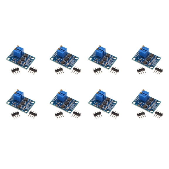 8X AD620 Microvolt MV Voltage Amplifier Signal Booster 3-12V DC Instrumentation Modu Board