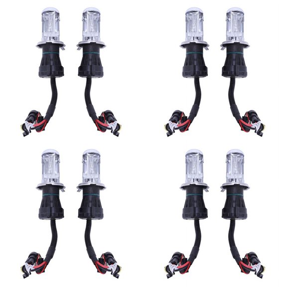 8X Bulb AUTO HID BI-Xenon Beam HI / LOW H4 (55W, 6000K)