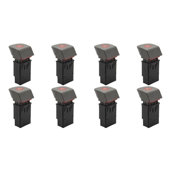 8X Car Hazard Emergency Light Flasher Switch for Kangoo I 1997-2008 7700308821