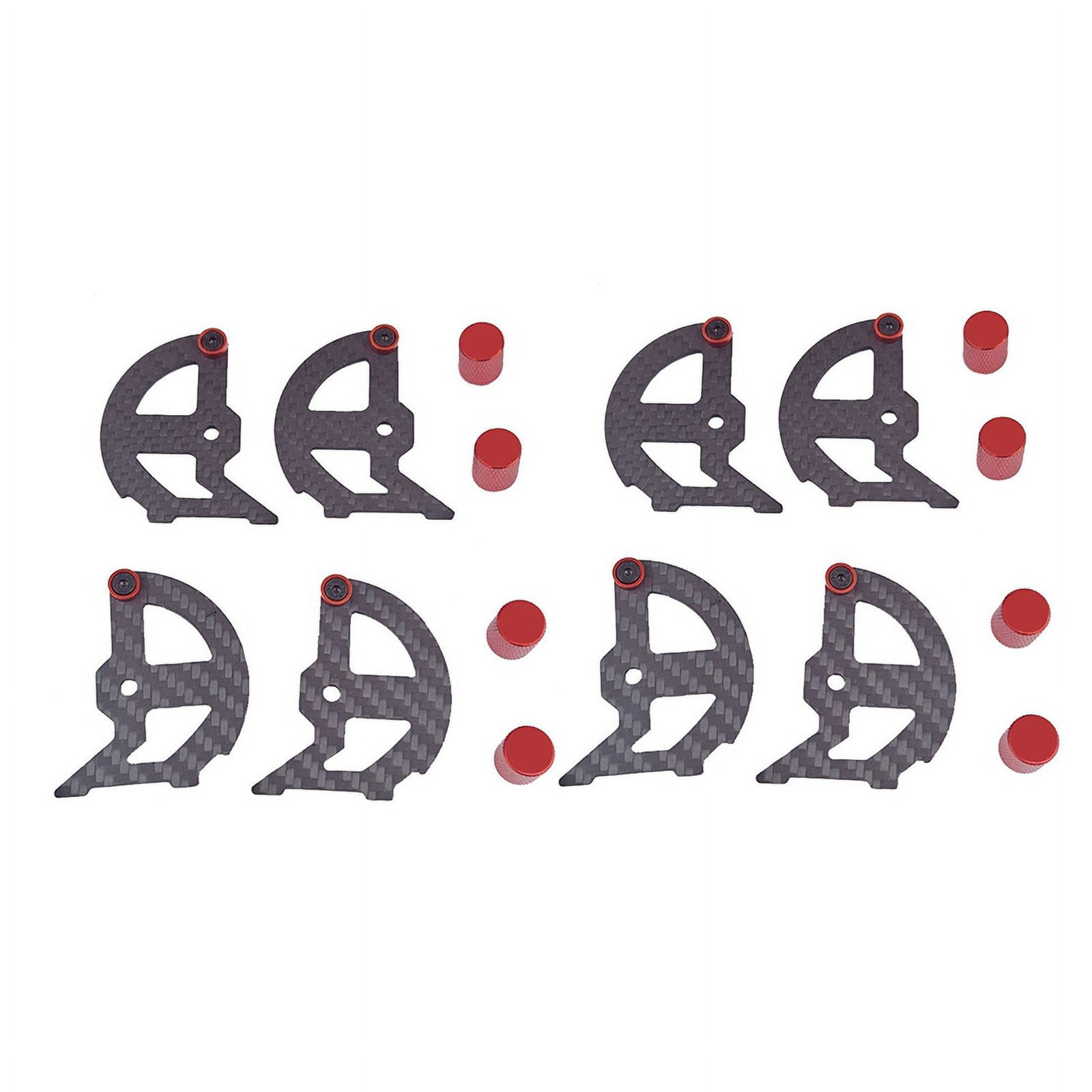 8X Carbon Fiber RC Car Wheel Tire Balance Tool Nut for 1/8 1/10 1/12