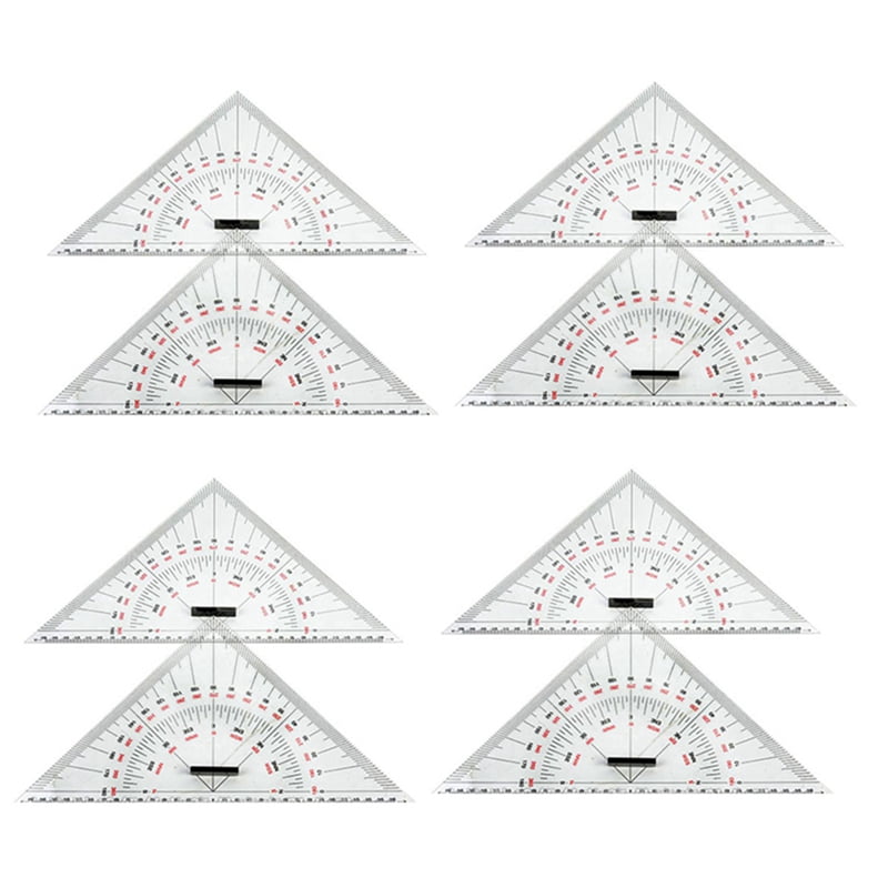 8X Chart Drawing Triangle Ruler for Ship Drawing 300mm Large-Scale ...