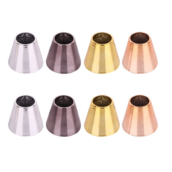 8X Cone Horn Horsetail Buckle Claw for Hair Clips Hair Rope Magic Bun Ponytail Wild Accessory Styling Tools
