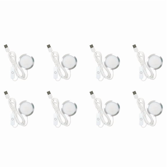 8X DIY LED Lamp Kit: Only Hardware Accessories NO 3D Printed Parts, Bright Light -Efficient Custom Lighting