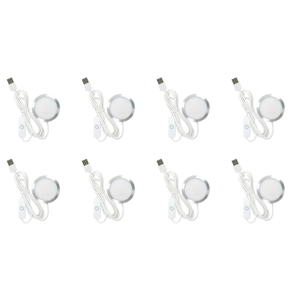 8X DIY LED Lamp Kit: Only Hardware Accessories NO 3D Printed Parts, Bright Light -Efficient Custom Lighting